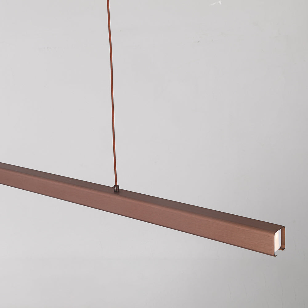 Norvale minimalistisches lineares Pendelleuchte aus Metall