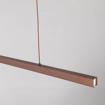 Norvale minimalistisches lineares Pendelleuchte aus Metall
