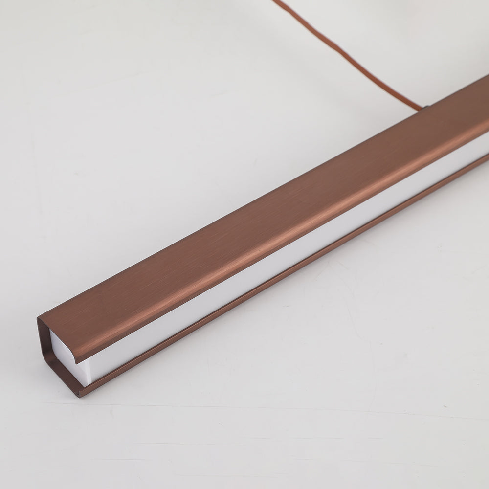 Norvale minimalistisches lineares Pendelleuchte aus Metall