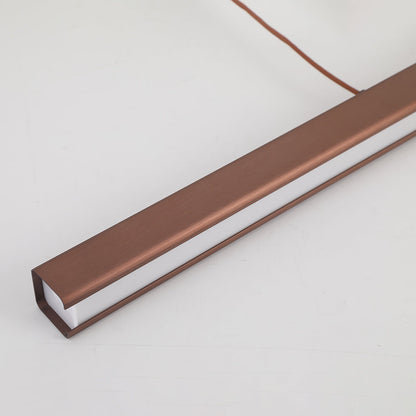 Norvale minimalistisches lineares Pendelleuchte aus Metall