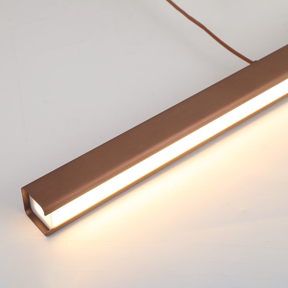 Norvale minimalistisches lineares Pendelleuchte aus Metall