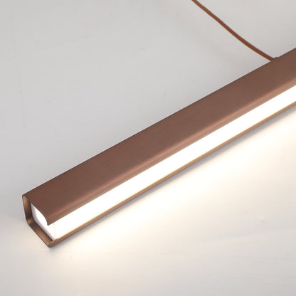 Norvale minimalistisches lineares Pendelleuchte aus Metall