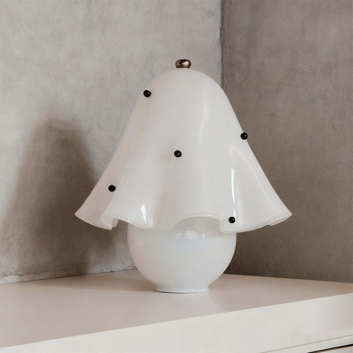 Halcyra Boho-Keramik-Tischlampe