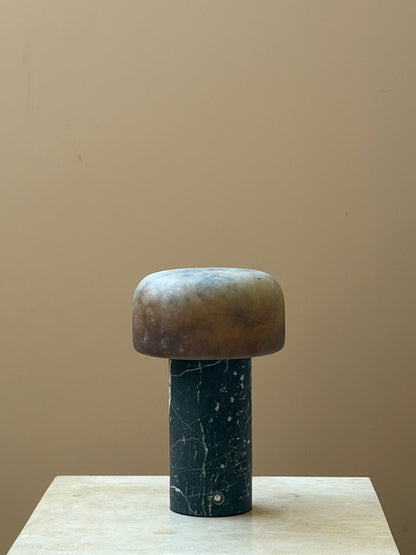 Brenvale Wabi-Sabi-Travertin-Tischlampe