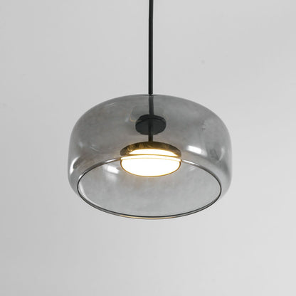 Glavira moderne Pendelleuchte aus mundgeblasenem Glas