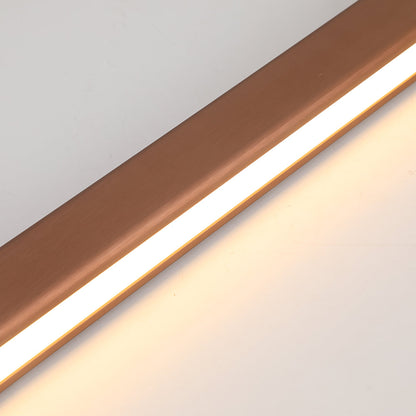 Norvale minimalistisches lineares Pendelleuchte aus Metall