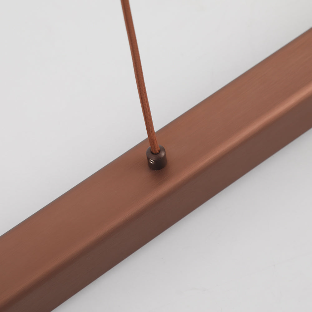 Norvale minimalistisches lineares Pendelleuchte aus Metall