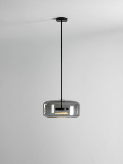 Glavira moderne Pendelleuchte aus mundgeblasenem Glas