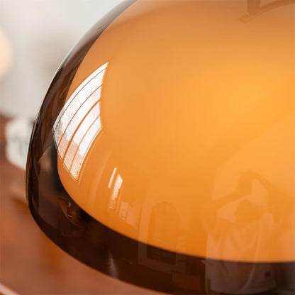 Halberon Bogen-Stehlampe aus Walnussholz