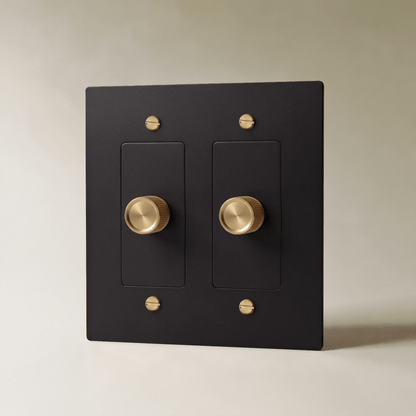 Norvessa Vintage-Drehdimmer aus Messing