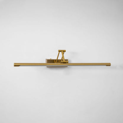 Verstellbare goldene Bilderleuchte