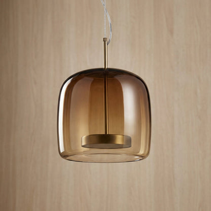 Getöntes Glas-Pendelleuchte Lumira Nordic