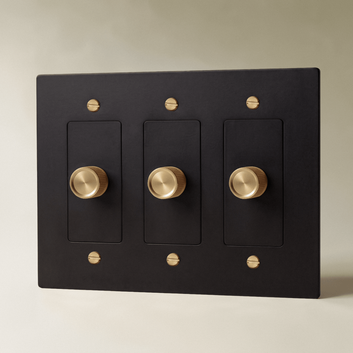 Norvessa Vintage-Drehdimmer aus Messing