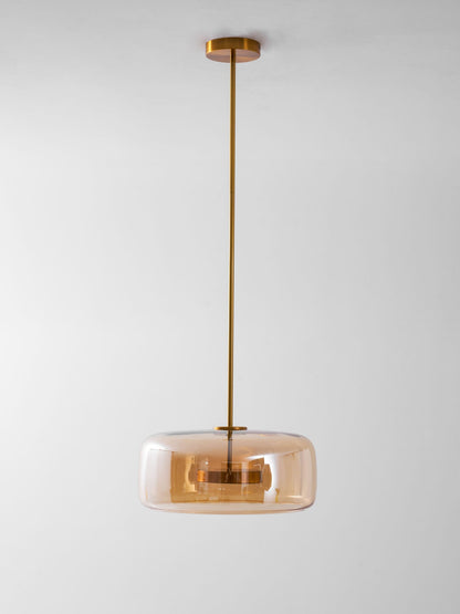 Glavira moderne Pendelleuchte aus mundgeblasenem Glas