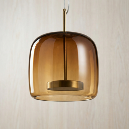 Getöntes Glas-Pendelleuchte Lumira Nordic