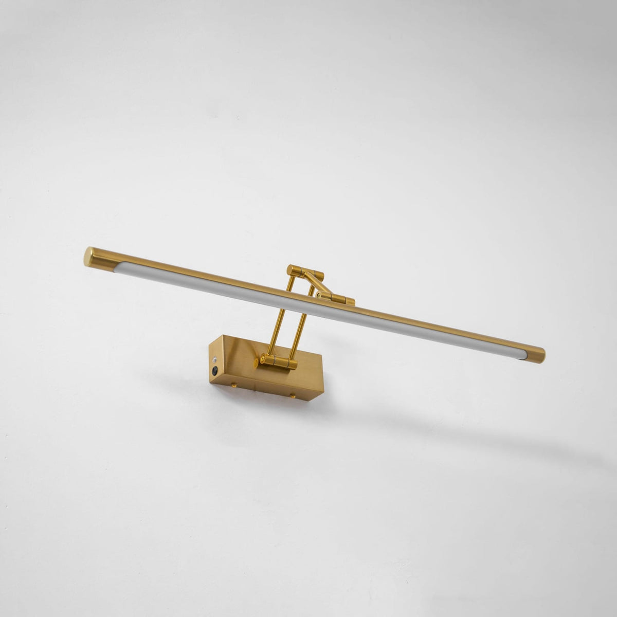 Verstellbare goldene Bilderleuchte