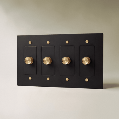 Norvessa Vintage-Drehdimmer aus Messing