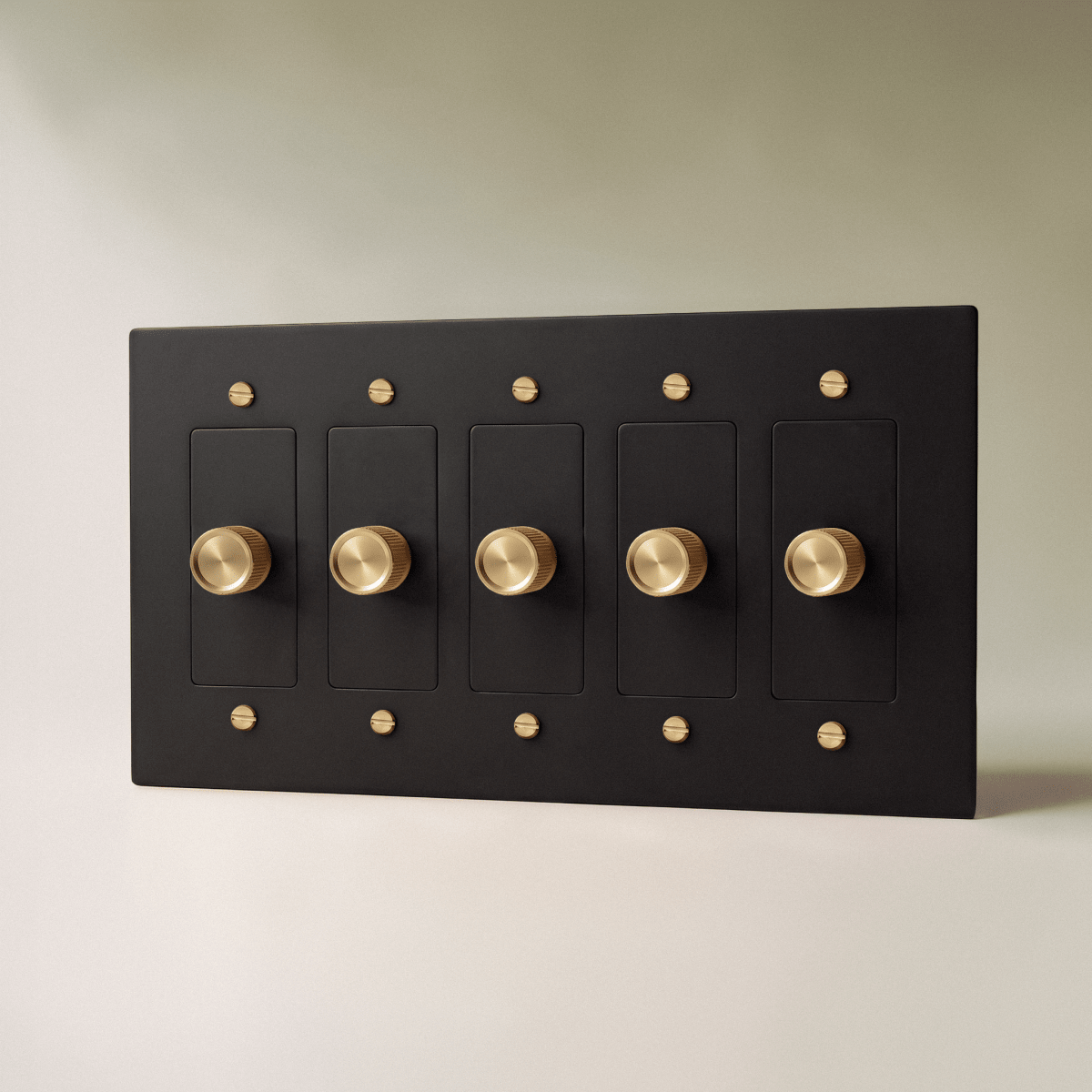 Norvessa Vintage-Drehdimmer aus Messing