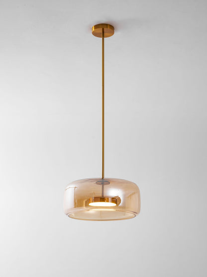 Glavira moderne Pendelleuchte aus mundgeblasenem Glas
