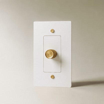 Norvessa Vintage-Drehdimmer aus Messing