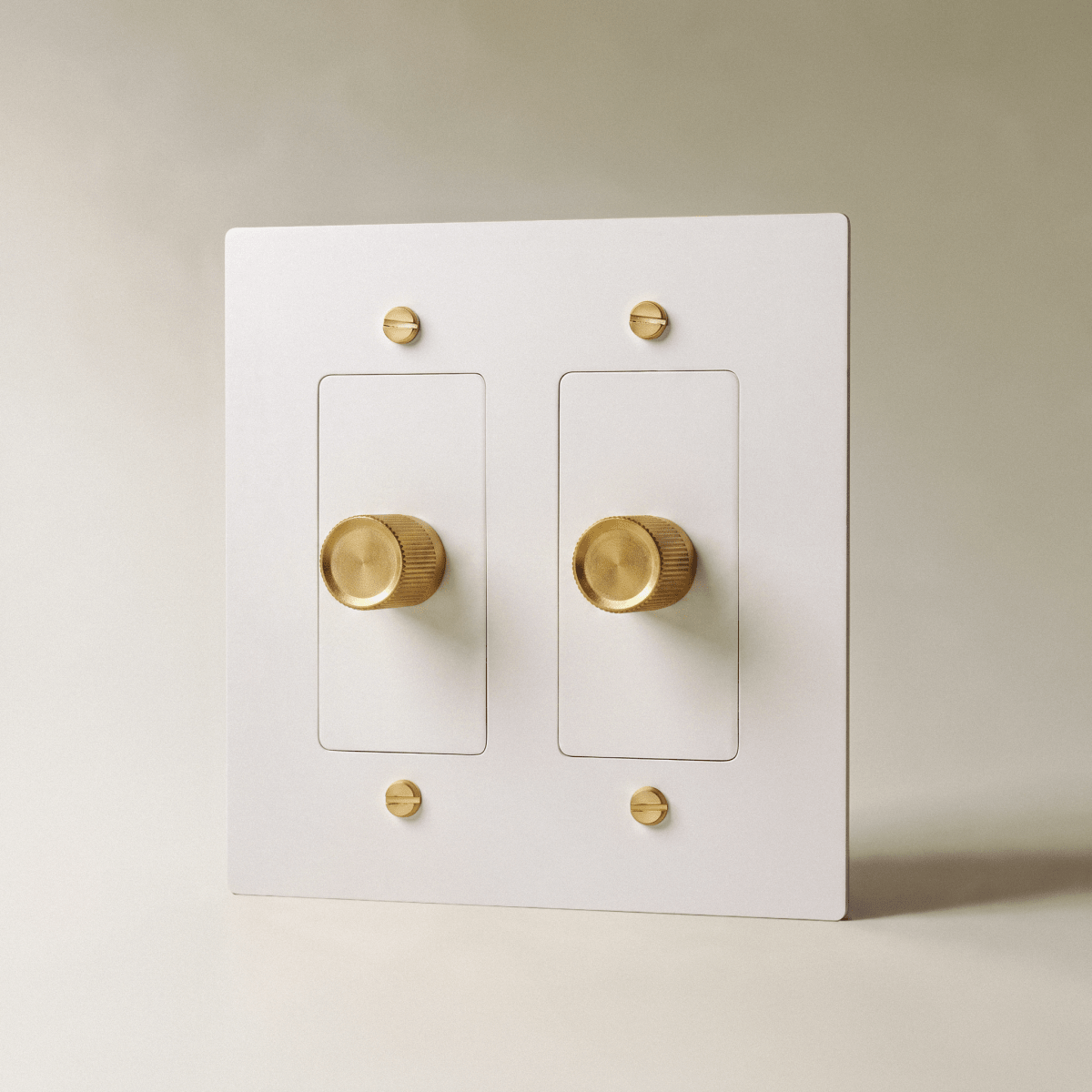 Norvessa Vintage-Drehdimmer aus Messing