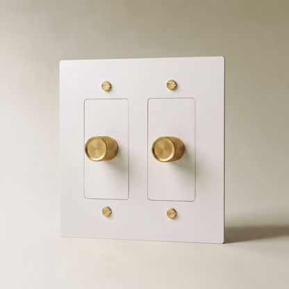 Norvessa Vintage-Drehdimmer aus Messing