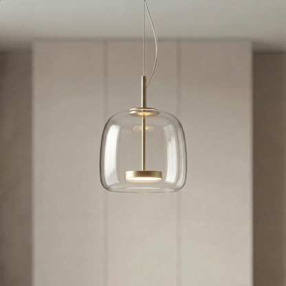 Getöntes Glas-Pendelleuchte Lumira Nordic