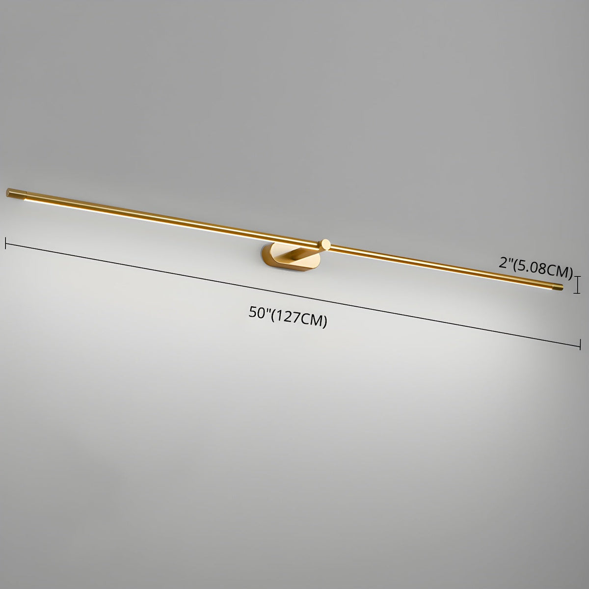 Arvenna minimalistische Aluminium-Bilderwandleuchte