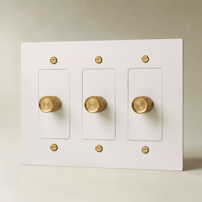 Norvessa Vintage-Drehdimmer aus Messing