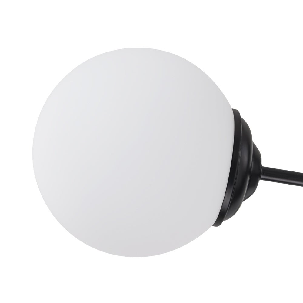 Sputnik-Opal-Kugelleuchter