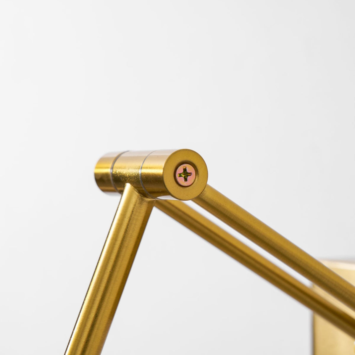 Verstellbare goldene Bilderleuchte