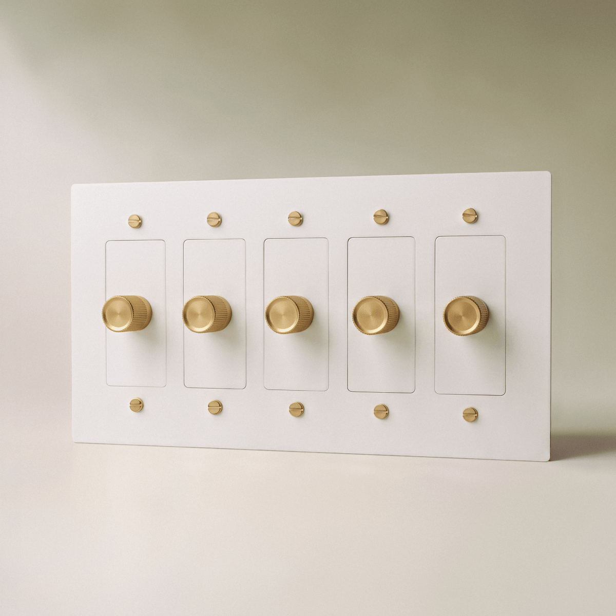 Norvessa Vintage-Drehdimmer aus Messing