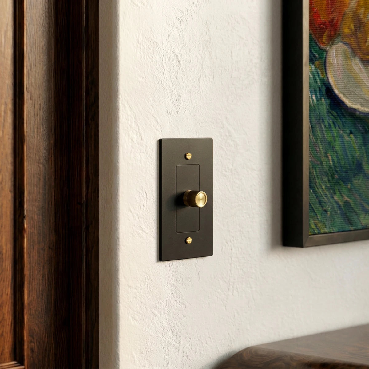 Norvessa Vintage-Drehdimmer aus Messing