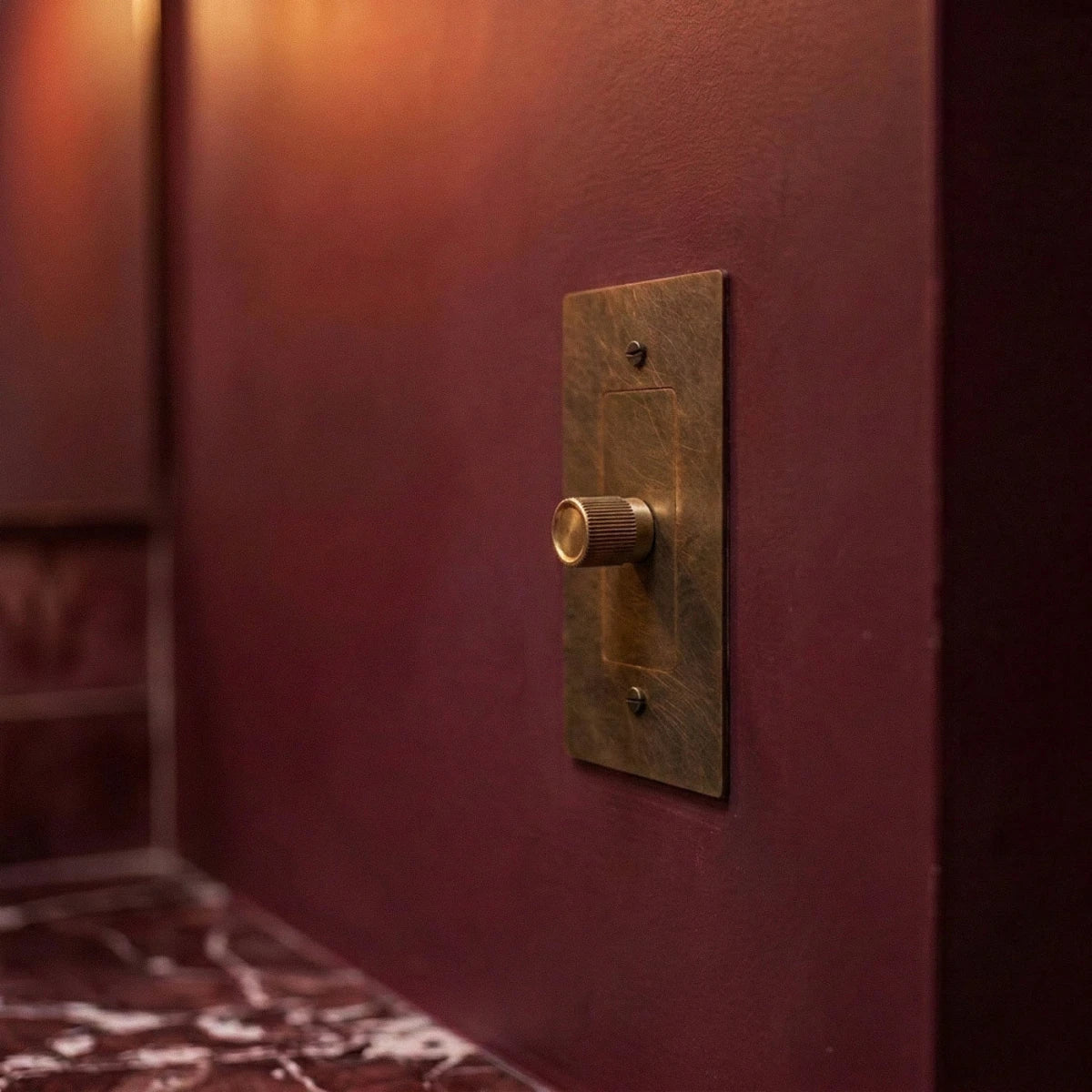 Norvessa Vintage-Drehdimmer aus Messing