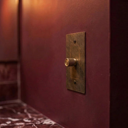 Norvessa Vintage-Drehdimmer aus Messing