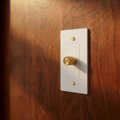 Norvessa Vintage-Drehdimmer aus Messing