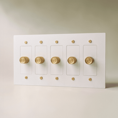 Norvessa Vintage-Drehdimmer aus Messing