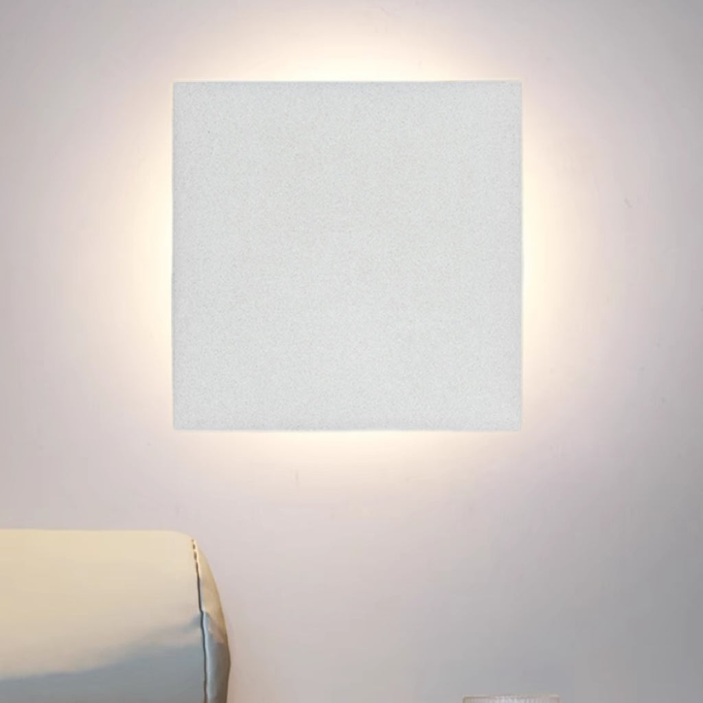 Moderne geometrische LED-Außenwandleuchte