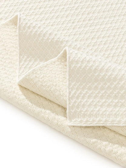 Handgewebter Wollteppich Textur