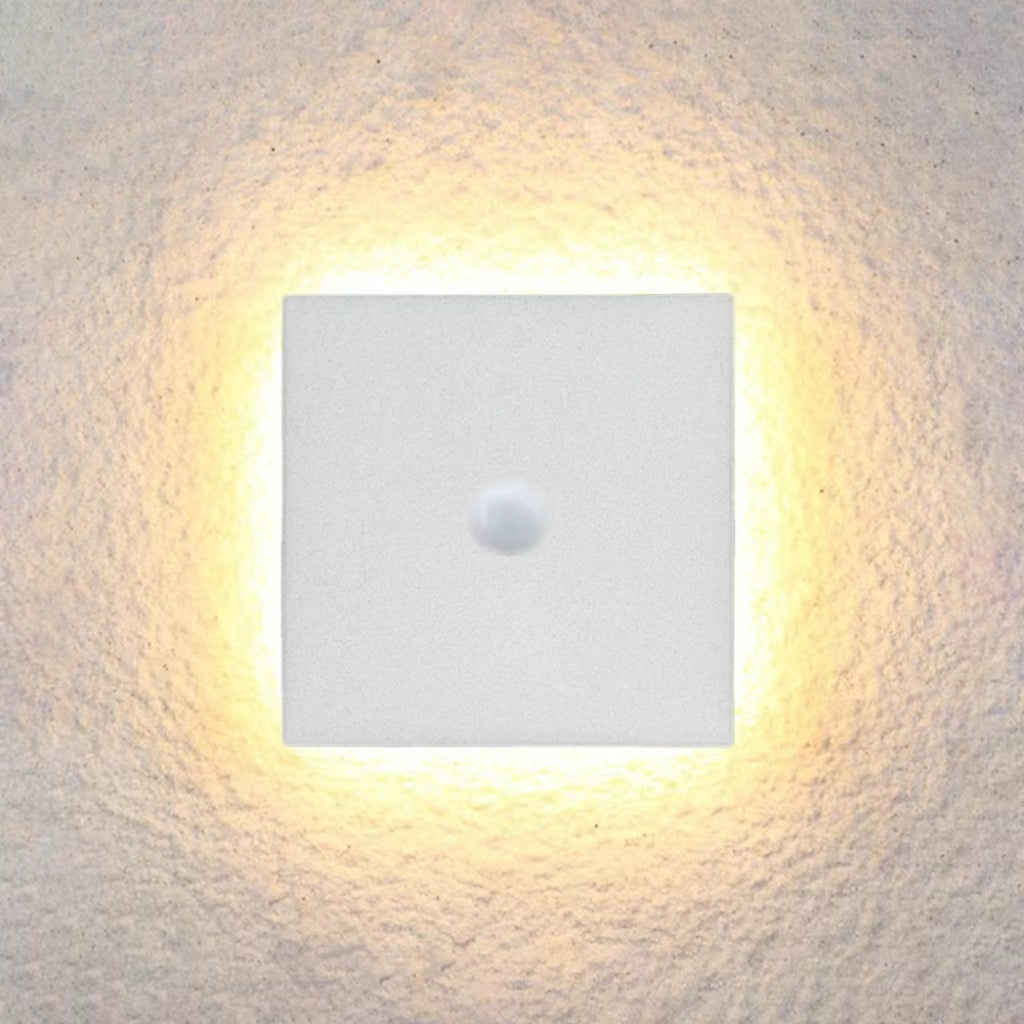 Moderne geometrische LED-Außenwandleuchte