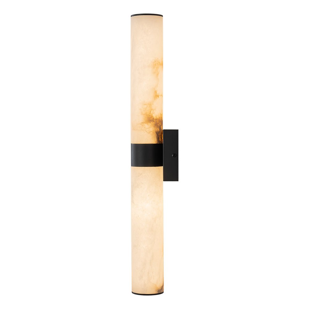 Moderne Alabaster-LED-Wandleuchte