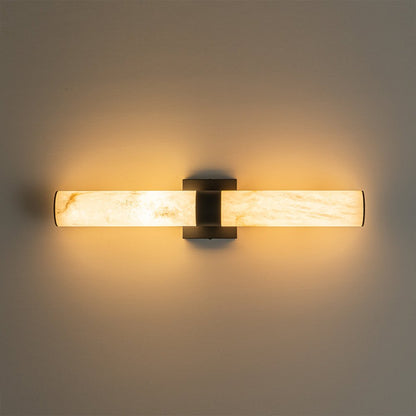 Moderne Alabaster-LED-Wandleuchte