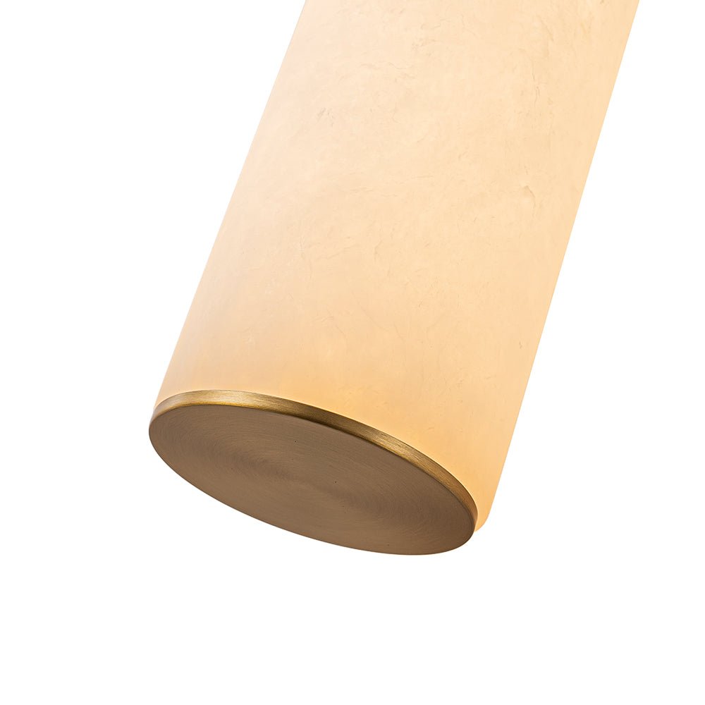 Moderne Alabaster-LED-Wandleuchte