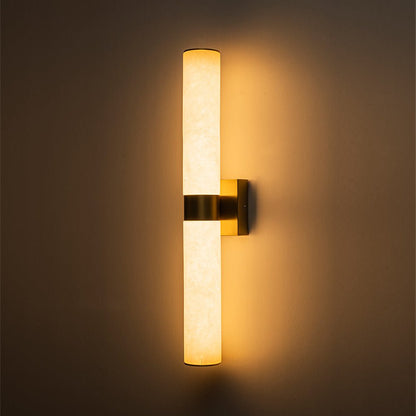 Moderne Alabaster-LED-Wandleuchte