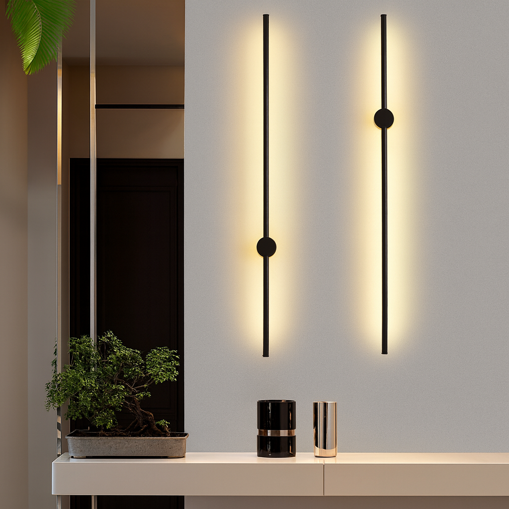 Modernes lineares Wandleuchten-Design