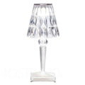 Lorien Art-déco-Acryl-Tischlampe