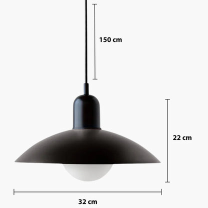Moderne Pendelleuchte mit Farbdesign