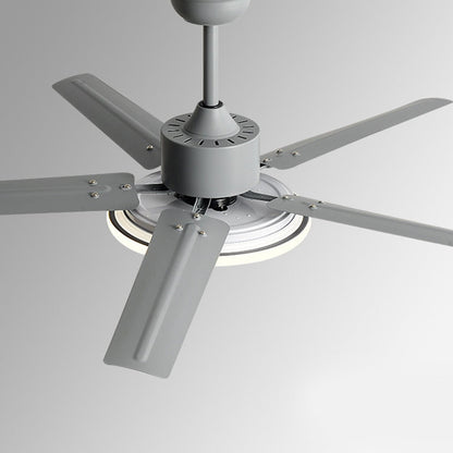 Moderner LED-Deckenventilator mit 5 Flügeln und Licht
