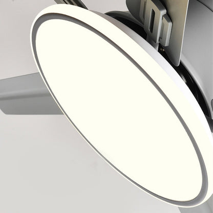 Moderner LED-Deckenventilator mit 5 Flügeln und Licht