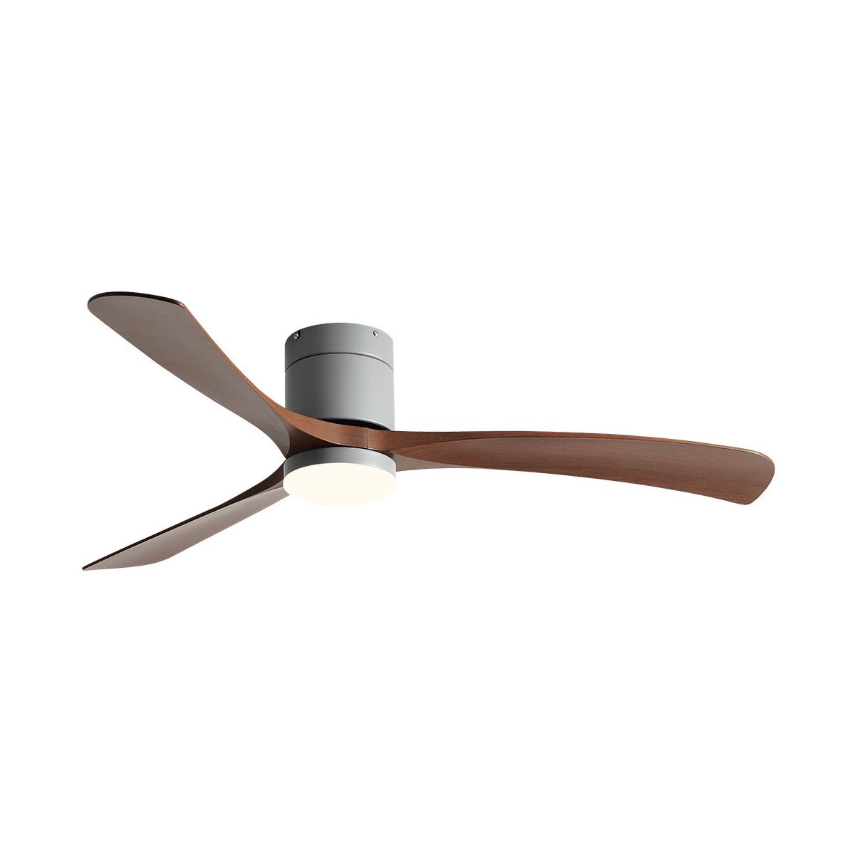 Moderner nordischer LED-Deckenventilator mit Licht